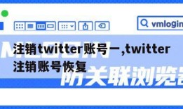 注销twitter账号一,twitter注销账号恢复