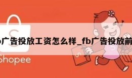 fb广告投放工资怎么样_fb广告投放前景