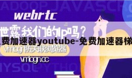 免费加速器youtube-免费加速器梯子