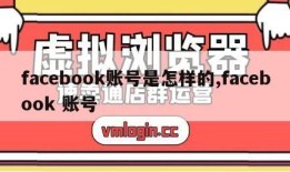 facebook账号是怎样的,facebook 账号