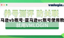 亚马逊vb账号-亚马逊vc账号使用教程