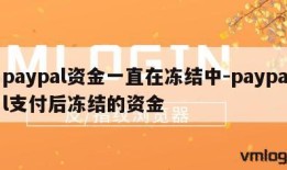 paypal资金一直在冻结中-paypal支付后冻结的资金