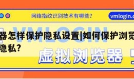 浏览器怎样保护隐私设置|如何保护浏览器的个人隐私?