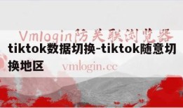 tiktok数据切换-tiktok随意切换地区