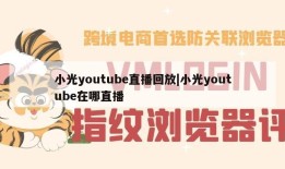 小光youtube直播回放|小光youtube在哪直播