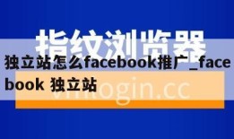 独立站怎么facebook推广_facebook 独立站