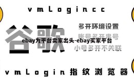 ebay为平台卖家出头-ebay买家平台